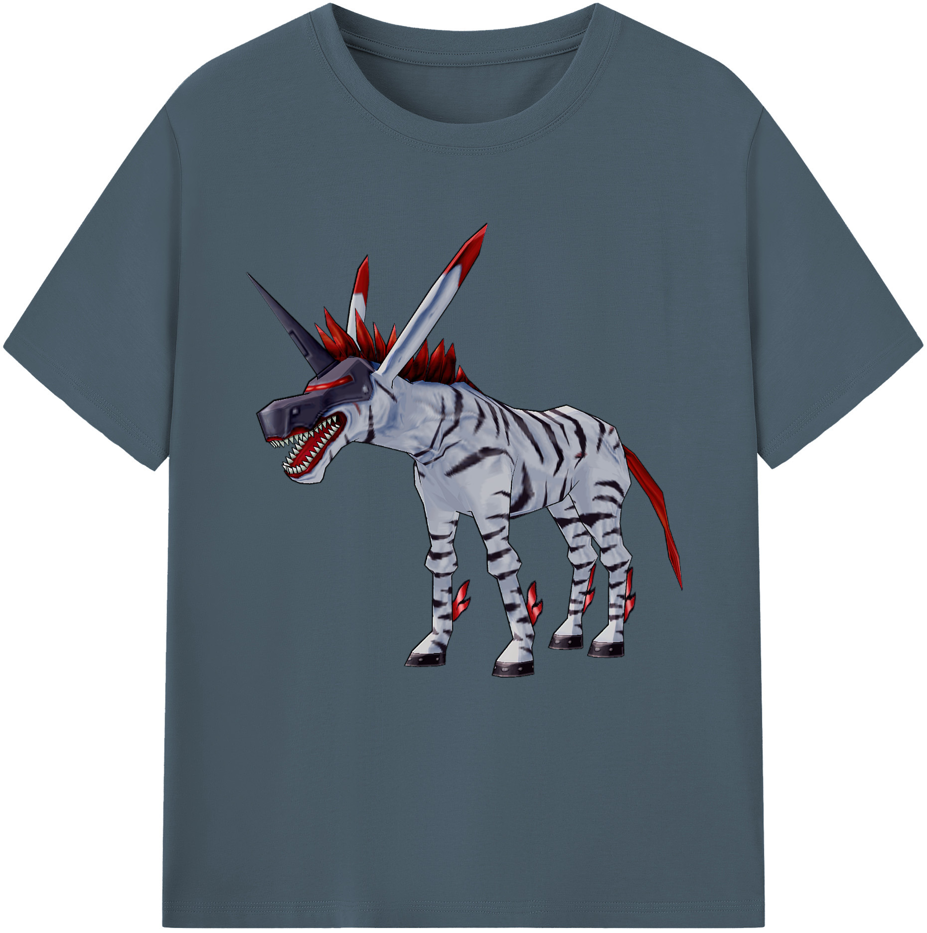 （画像用） Digimon デジタルモンスター/デジモン 綿100％半袖Tシャツ（フロントプリント）